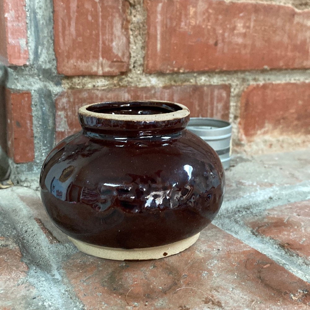 Hand made Japanese ceramic pot